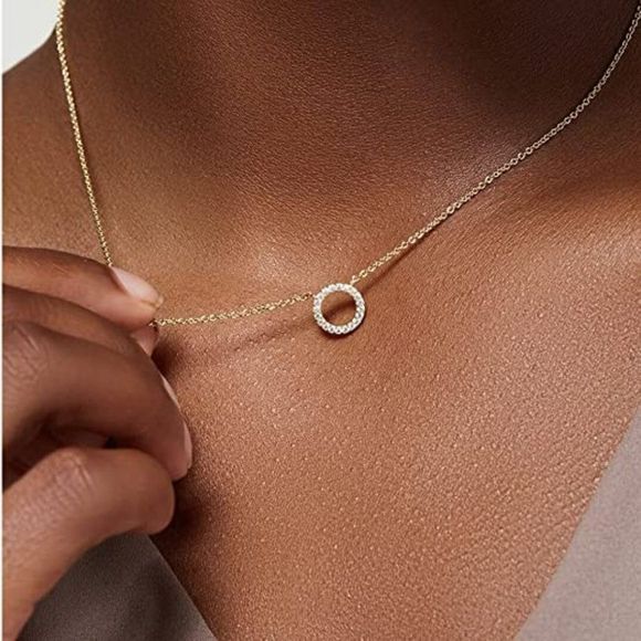Dainty Gold Necklace for Women, 14K Gold Filled Necklace - Picture 2 of 4